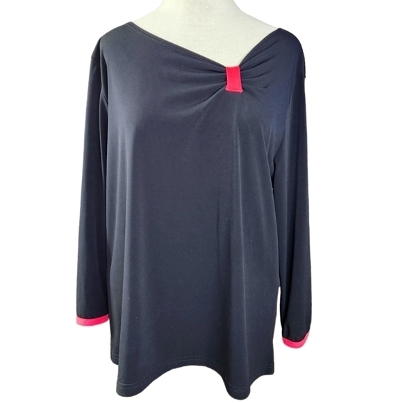 Jason Maxwell Vintage 3/4 Sleeve Blouse - Picture 1 of 5